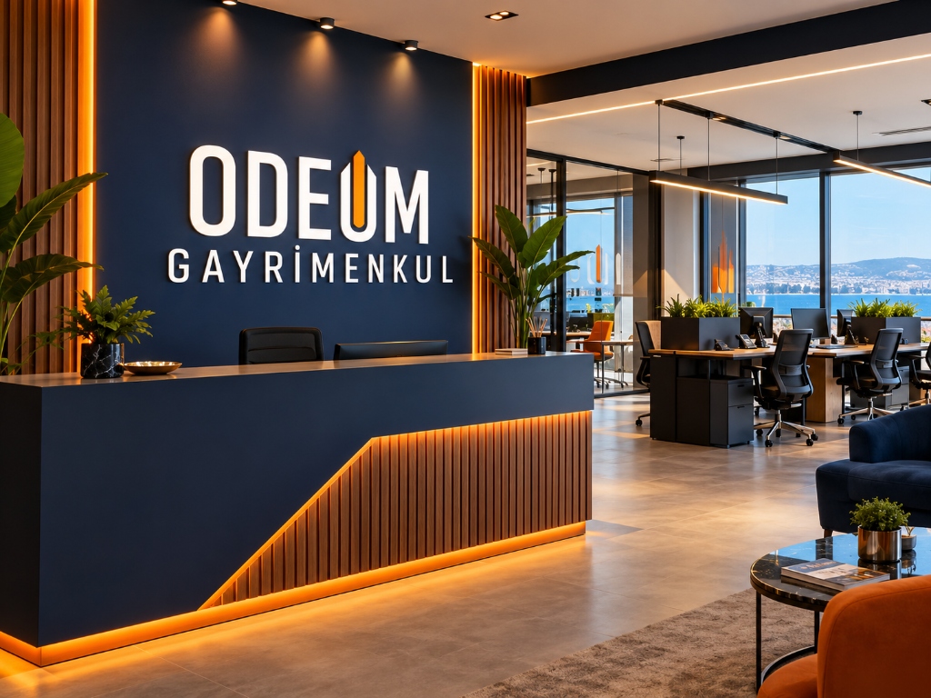 Odeum Gayrimenkul Genel Merkez ve Ofis Lounge Alanı